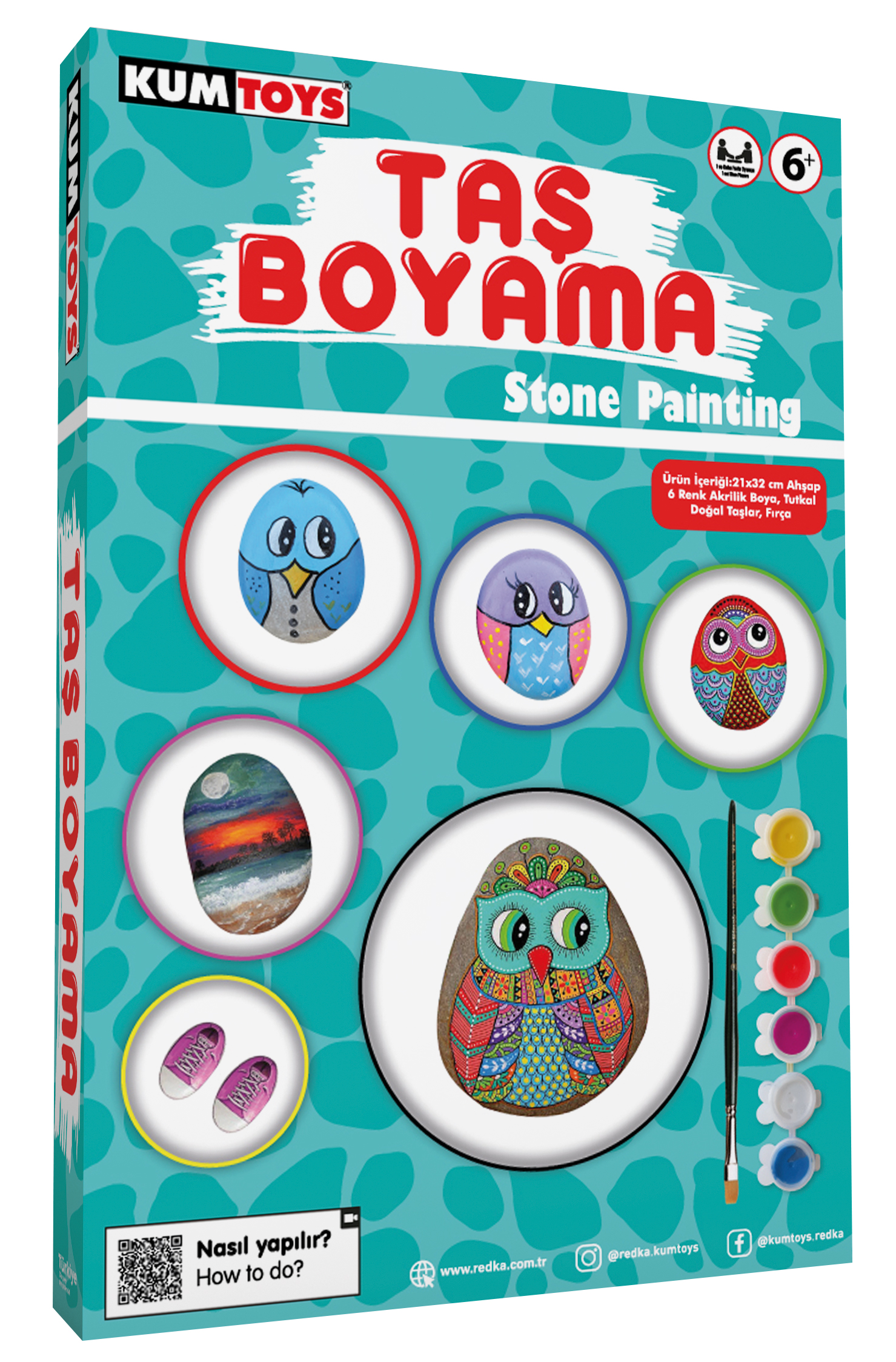 KUMTOYS TAŞ BOYAMA