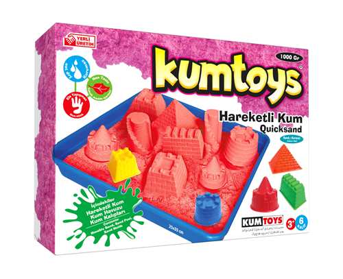 KUMTOYS HAREKETLİ KUM SETİ